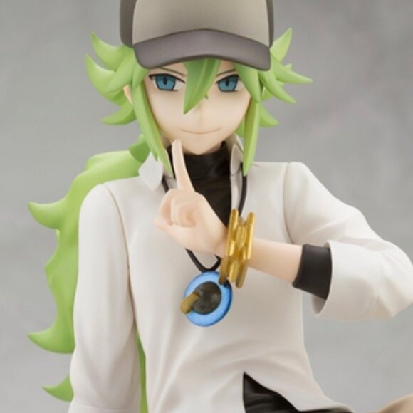 Kotobukiya Pokemon Center Limited Original N & Zorua 1/8 Figure Black White - Picture 8 of 11